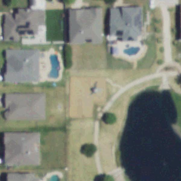 Aerial view of The Cascades - Playground and Walking Trail