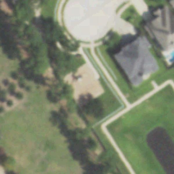 Aerial photo of The Chancel Park