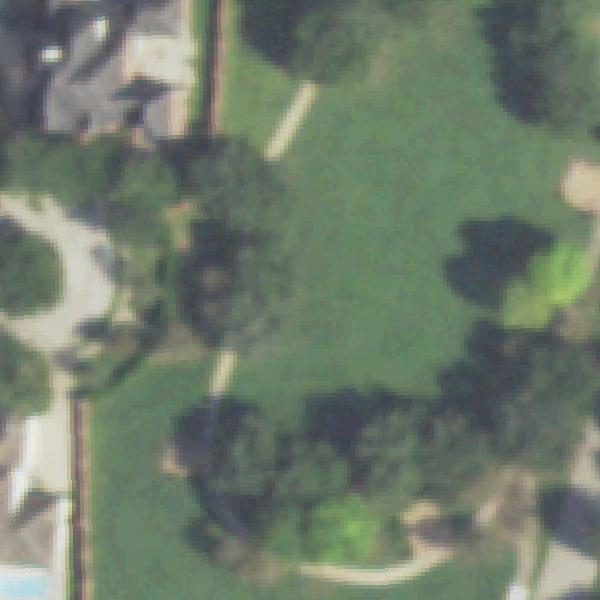 Aerial photo of The Crossing Park
