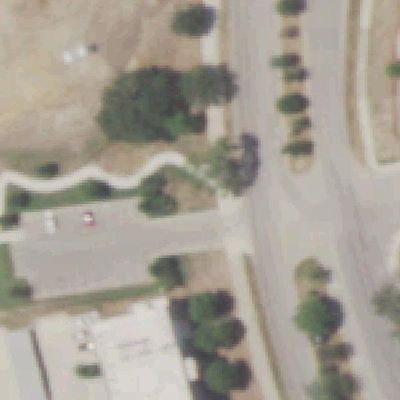 Aerial photo of The Greenline Park at Brooks