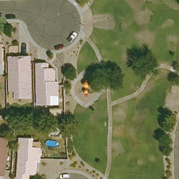 Aerial view of The Groves at South Mountain Community Park