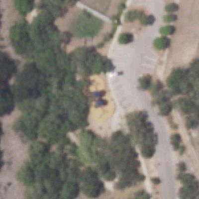 Aerial photo of The Kingdom For Kids X At The Parman Library
