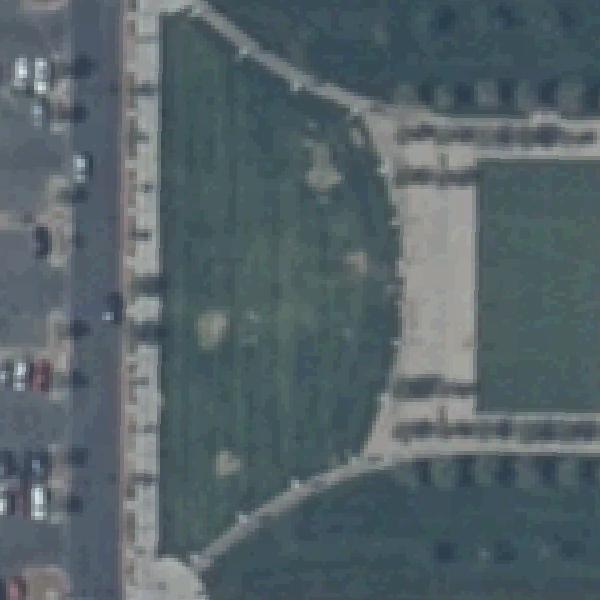 Aerial photo of The Lawn at Downtown Summerlin