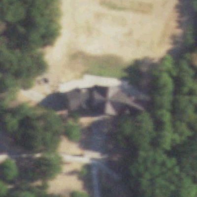 Aerial view of The Legacy Pavilion Picnic Area
