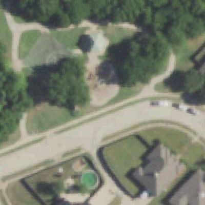 Aerial view of The Meadows Park