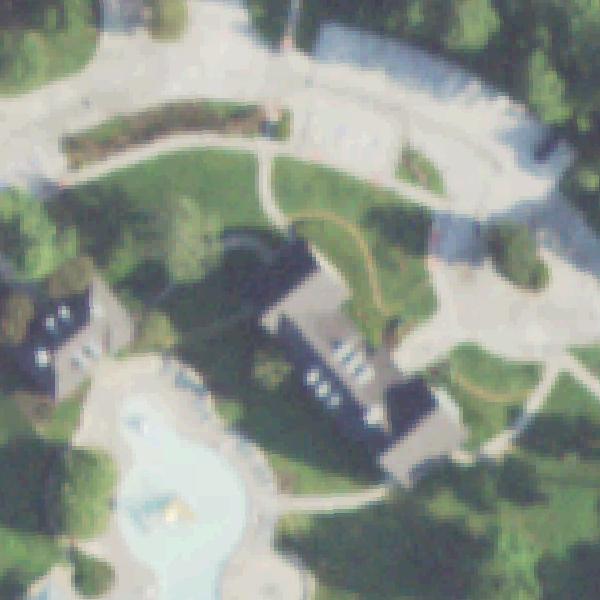 Aerial photo of The Park at Fall Creek (Private Pool)