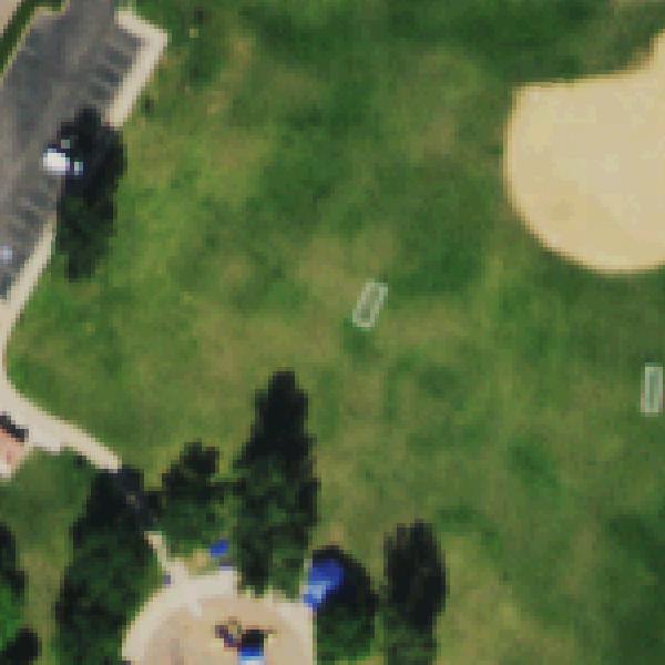 Aerial photo of The Retreat Park