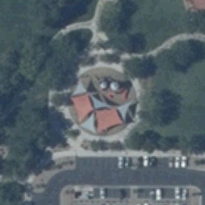 Aerial photo of The Vistas Park