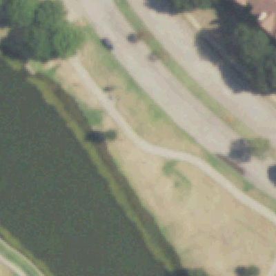 Aerial photo of Thomas Jefferson Park
