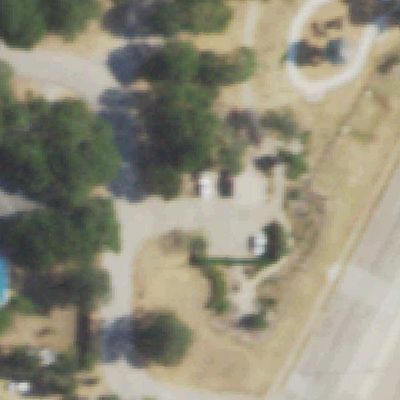 Aerial view of Thora Hart Park