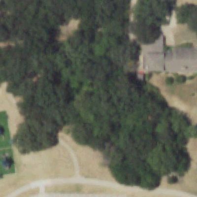 Aerial view of Thrush Park