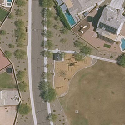 Aerial view of Tierra Del Sol HOA Park at Trailside at Happy Valley