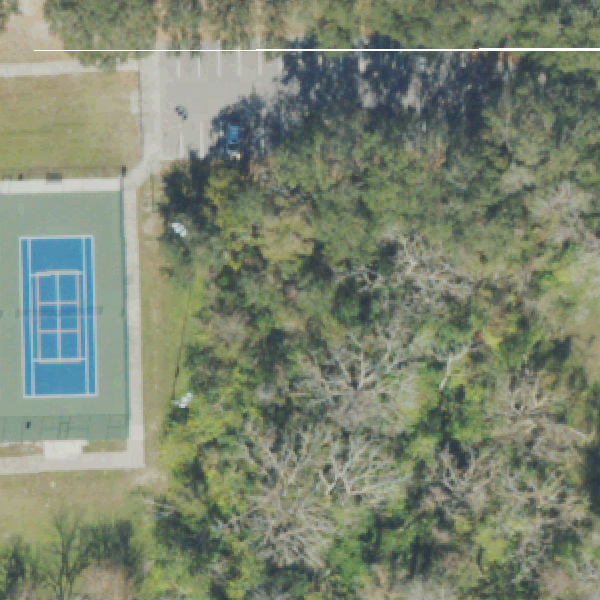 Aerial view of Tiger Minor Park