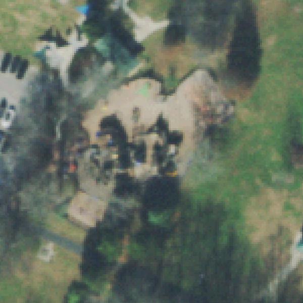 Aerial photo of Tinkerbell Playground