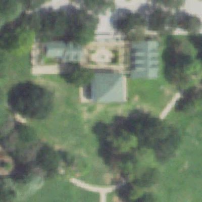 Aerial photo of Tom Wussow Park