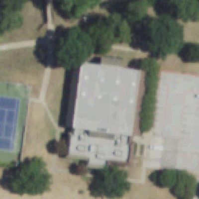 Aerial view of Tommie M. Allen Park