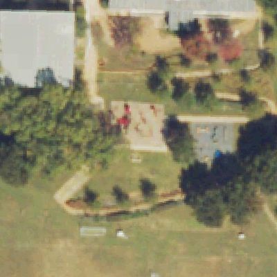 Aerial view of Toomer Playground