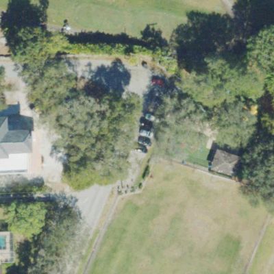 Aerial view of Tot Lot