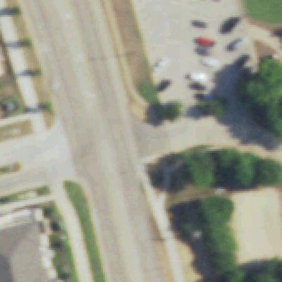Aerial view of Town Park