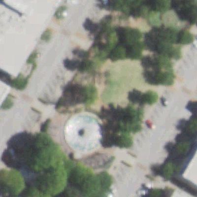 Aerial view of Town Square Boulevard Park