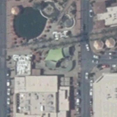 Aerial photo of Town Square Park