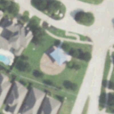Aerial photo of Towne Lake Fully Gated Playground and Park