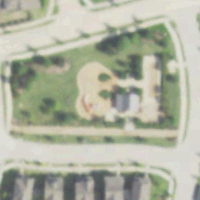 Aerial photo of Towne Square Park