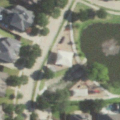 Aerial view of Train Park