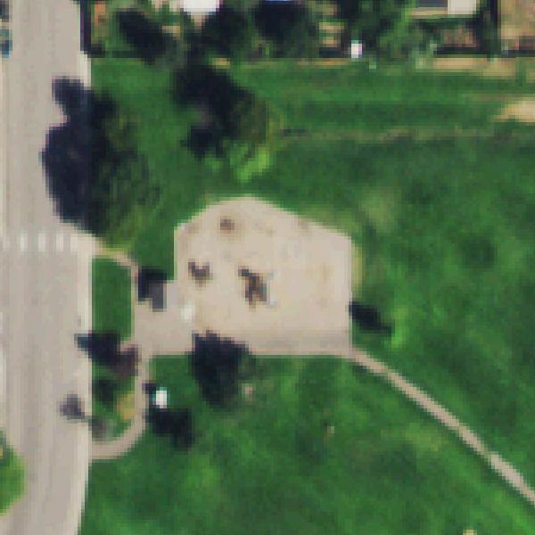 Aerial photo of Trappers Glen Park