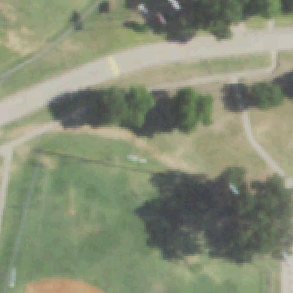 Aerial view of Trinity View Park