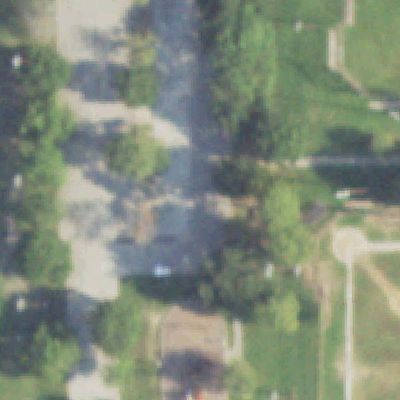 Aerial photo of Trotter (J.T.) Park