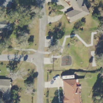 Aerial view of Truskett Park