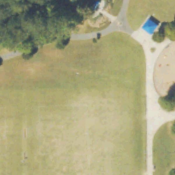 Aerial view of Tumlin Park