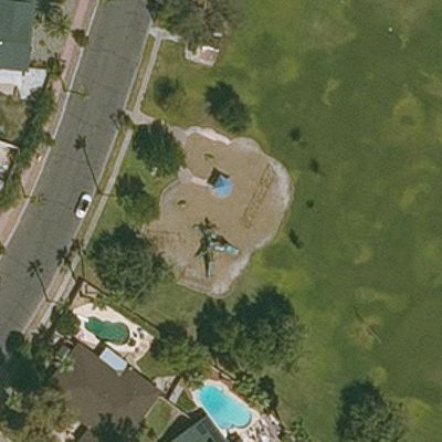 Aerial view of Turtle Park