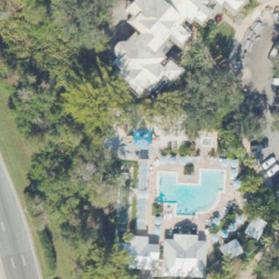 Aerial view of Turtle Shack Playground