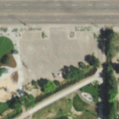 Aerial photo of Twin Lakes Park