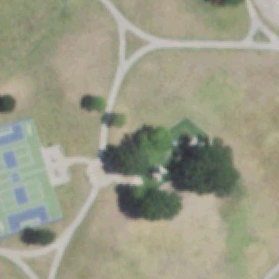 Aerial view of Twin Star Park