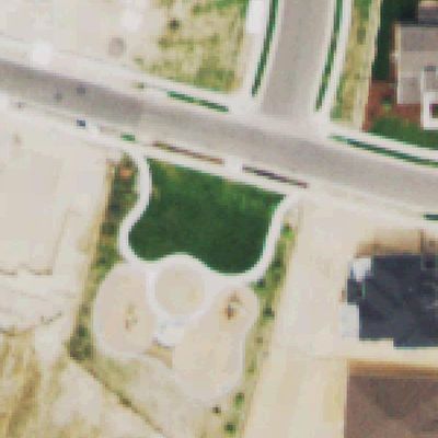 Aerial photo of Tyrolite Playground