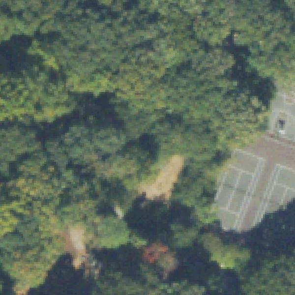 Aerial view of Underwood Hills Park