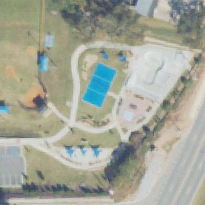 Aerial view of Union City Ballpark