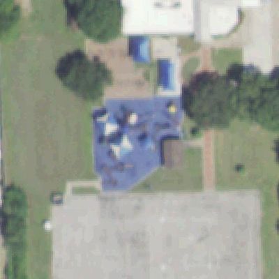Aerial photo of Universal Playground