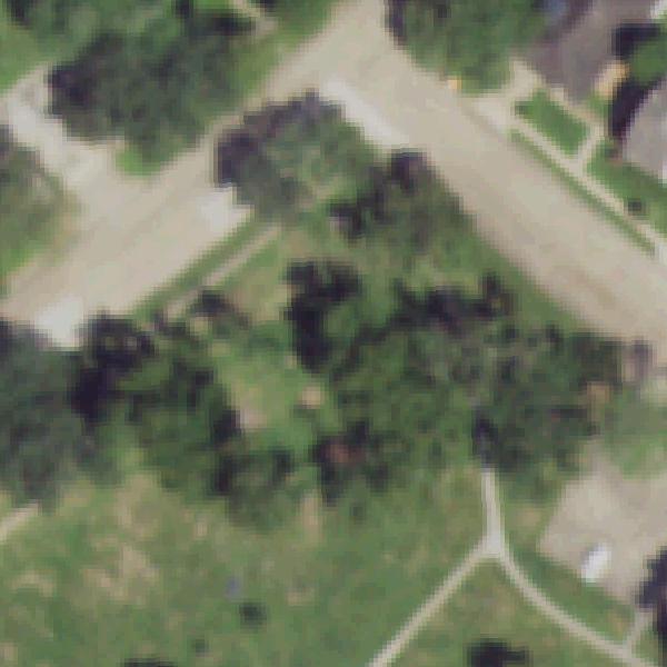 Aerial photo of University Green Park