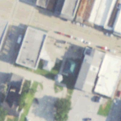 Aerial photo of Uptown Park