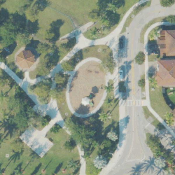 Aerial view of Venetian Parc Neighborhood Park