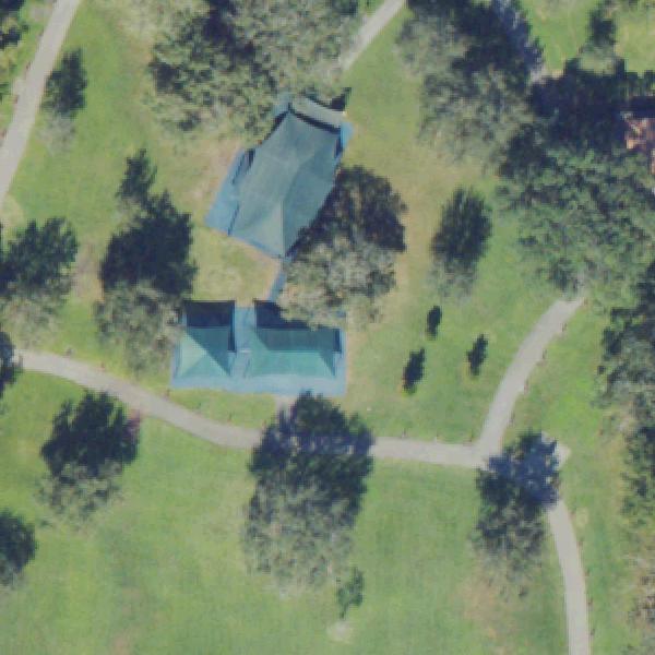 Aerial view of Veteran's Park