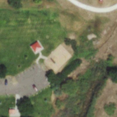 Aerial photo of Veterans Park