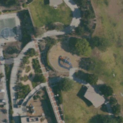 Aerial view of Veterans Park