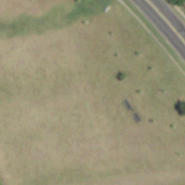 Aerial view of Veterans Park