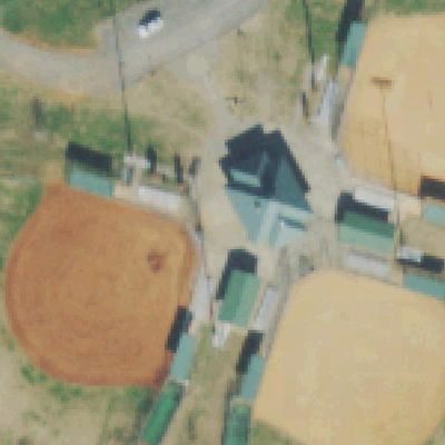 Aerial photo of Veterans Park