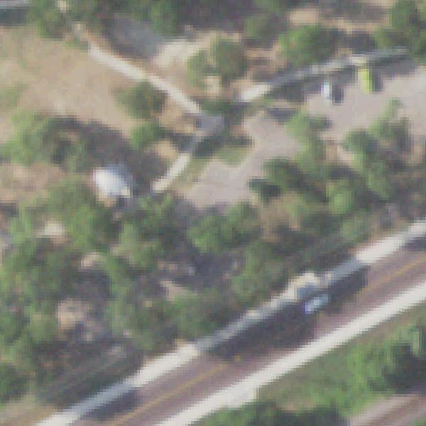Aerial photo of Veterans park